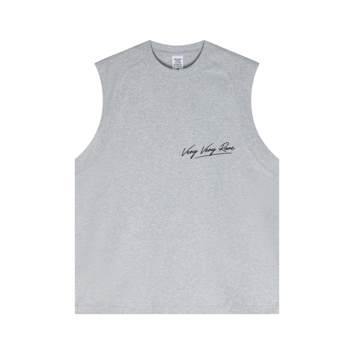 220GSM Men's Lyocell Cooling Cotton Panel T-Shirt Heather Gray