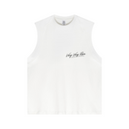 220GSM Men's Lyocell Cooling Cotton Panel T-Shirt White