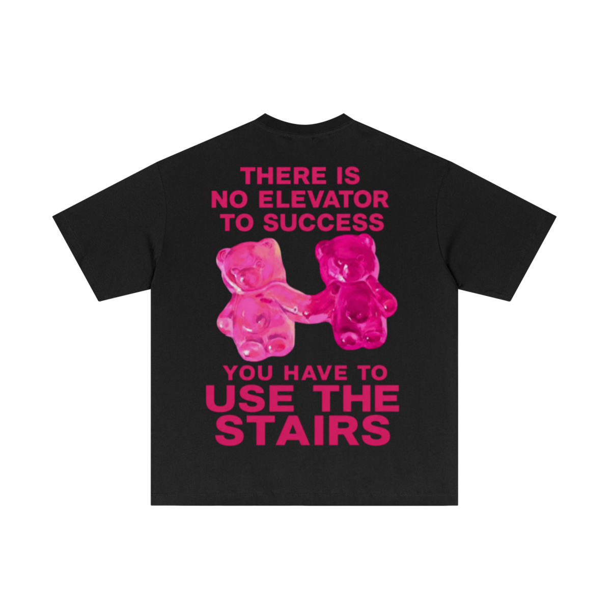 180GSM Men's Lightweight T-shirt Black