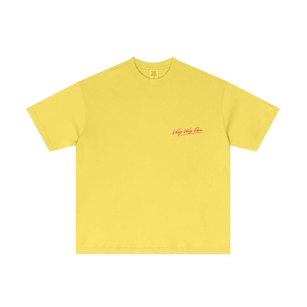 180GSM Men's Lightweight T-shirt Yellow