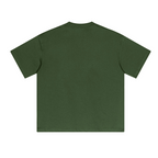 230GSM Unisex Cool-Touch Sorona Fabric Basic Crew Neck T-shirt Olive Green