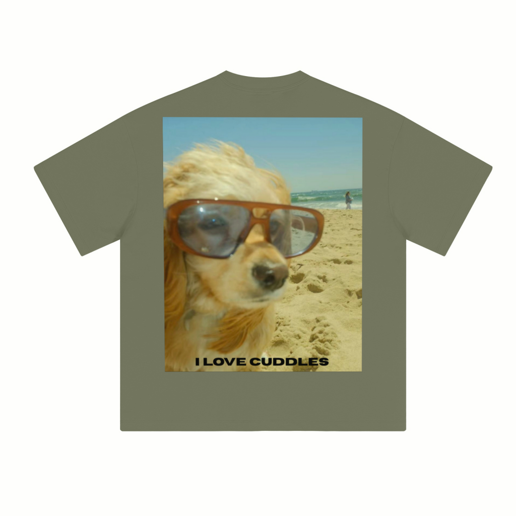 230GSM Unisex Cool-Touch Sorona Fabric Basic Crew Neck T-shirt Forest Green