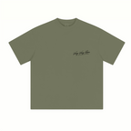 230GSM Unisex Cool-Touch Sorona Fabric Basic Crew Neck T-shirt Forest Green