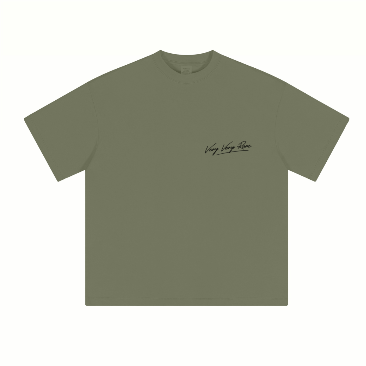 230GSM Unisex Cool-Touch Sorona Fabric Basic Crew Neck T-shirt Forest Green