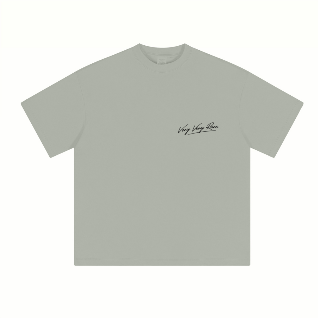 230GSM Unisex Cool-Touch Sorona Fabric Basic Crew Neck T-shirt Gray