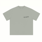 230GSM Unisex Cool-Touch Sorona Fabric Basic Crew Neck T-shirt Gray