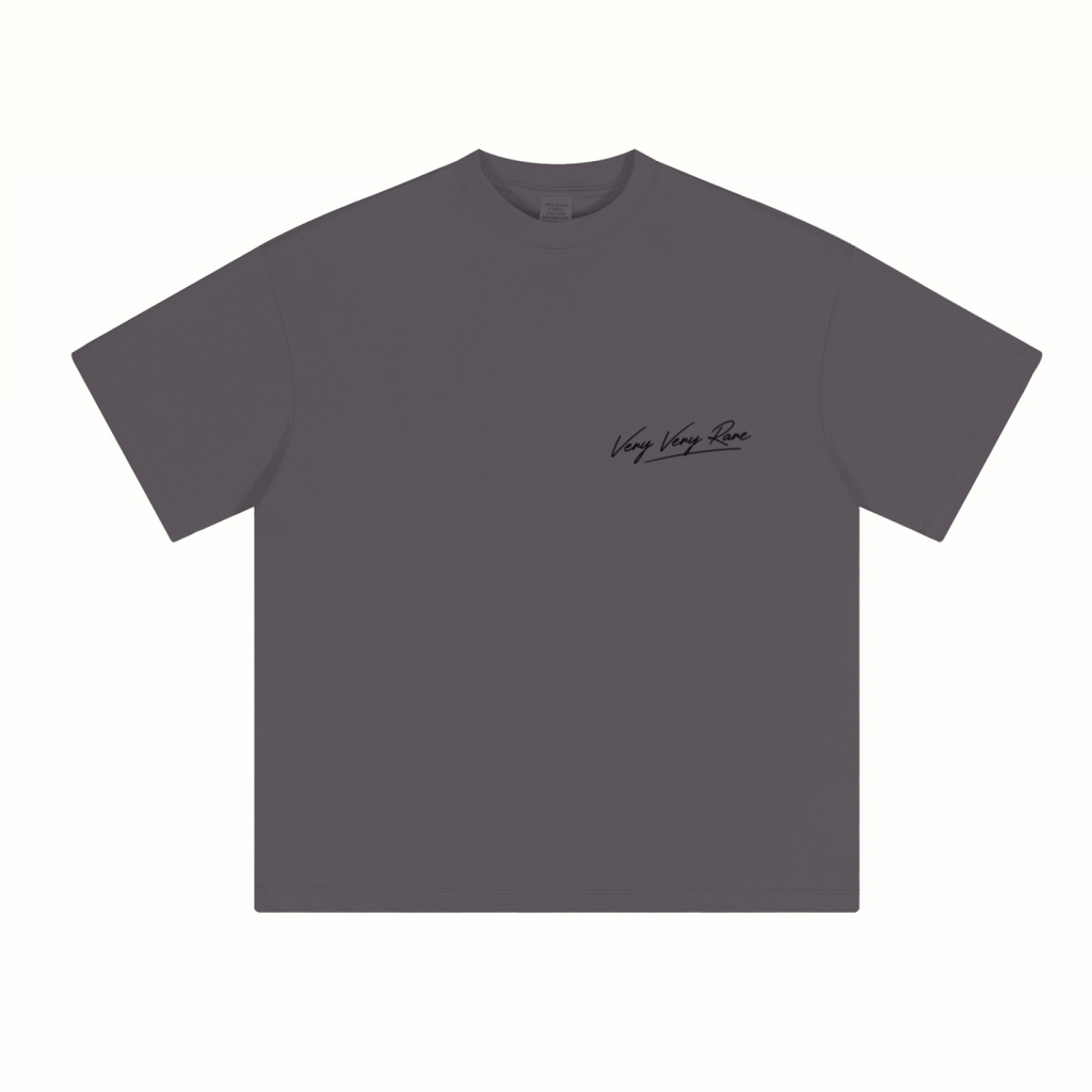 230GSM Unisex Cool-Touch Sorona Fabric Basic Crew Neck T-shirt Plum