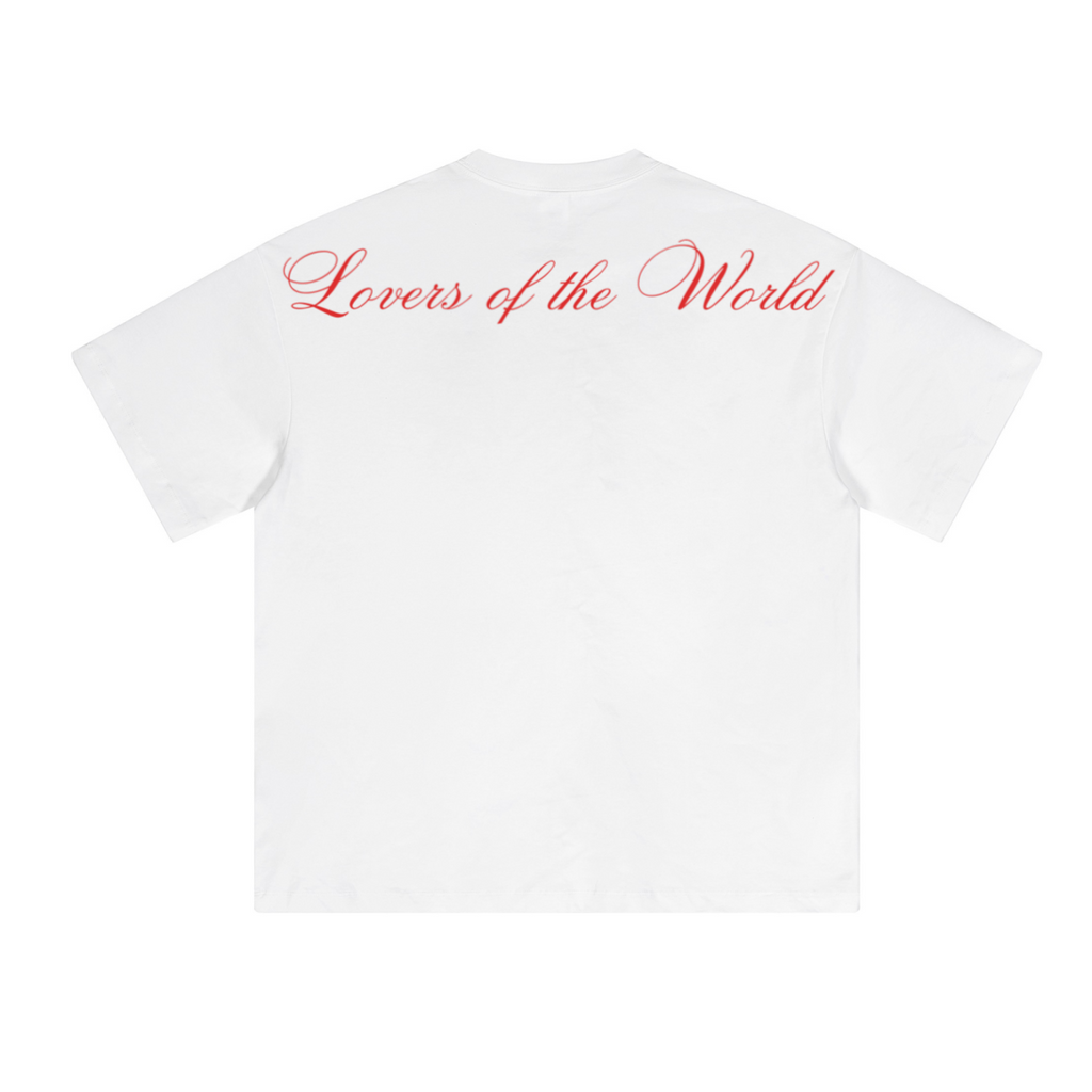 230GSM Unisex Cool-Touch Sorona Fabric Basic Crew Neck T-shirt White