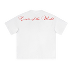 230GSM Unisex Cool-Touch Sorona Fabric Basic Crew Neck T-shirt White