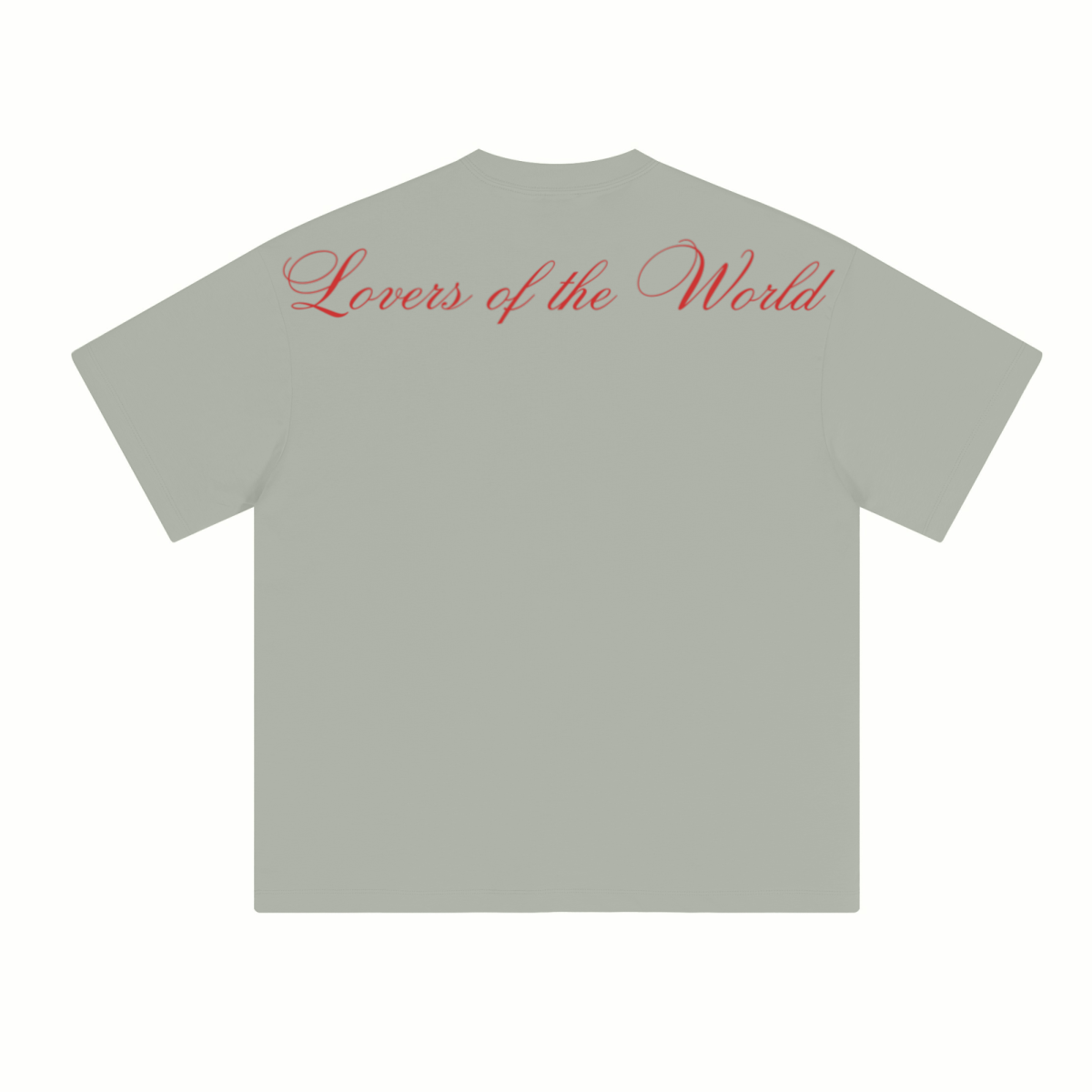 230GSM Unisex Cool-Touch Sorona Fabric Basic Crew Neck T-shirt Gray