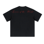 230GSM Unisex Cool-Touch Sorona Fabric Basic Crew Neck T-shirt Black