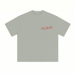 230GSM Unisex Cool-Touch Sorona Fabric Basic Crew Neck T-shirt Gray