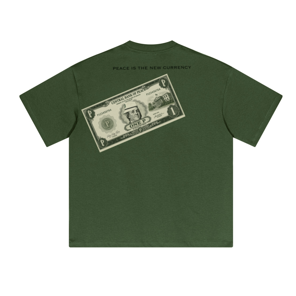 230GSM Unisex Cool-Touch Sorona Fabric Basic Crew Neck T-shirt Olive Green