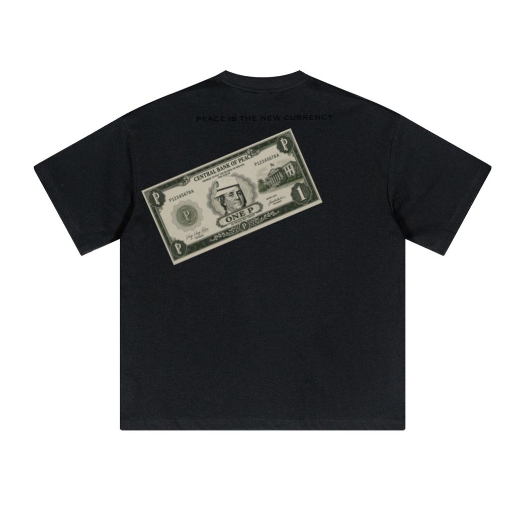 230GSM Unisex Cool-Touch Sorona Fabric Basic Crew Neck T-shirt Black