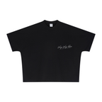 270GSM Unisex Batwing Sleeve T-shirt Black