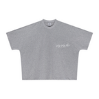 270GSM Unisex Batwing Sleeve T-shirt Heathered gray