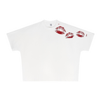 270GSM Unisex Batwing Sleeve T-shirt White